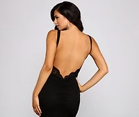 Kelly Formal Lace Mermaid Dress