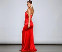 Marina Satin Mermaid Dress
