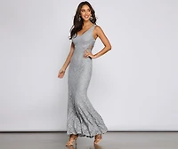 Rosalia Formal Lace Mermaid Dress