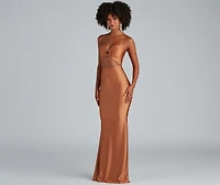 Terra Formal Cutout Mermaid Dress