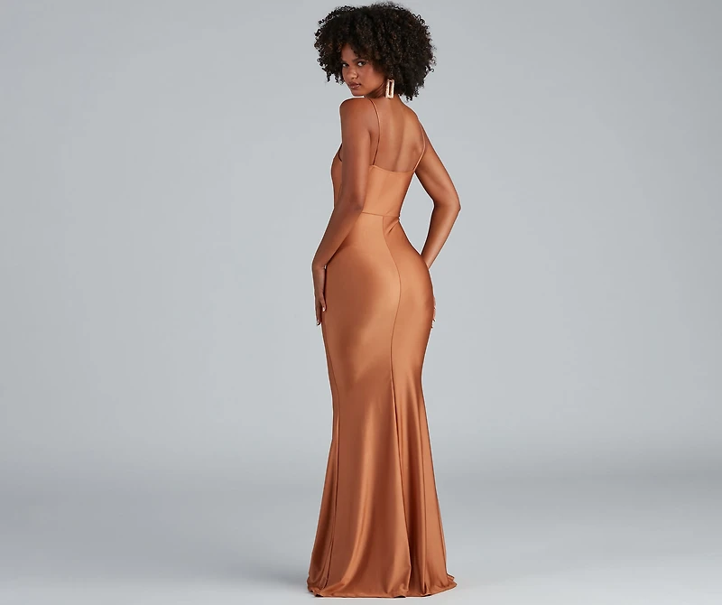 Terra Formal Cutout Mermaid Dress
