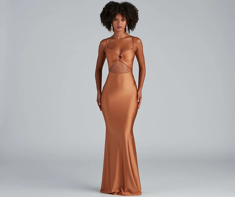 Terra Formal Cutout Mermaid Dress