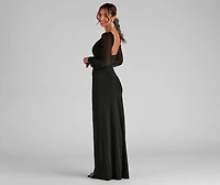 Delanie Formal High Slit Mermaid Dress