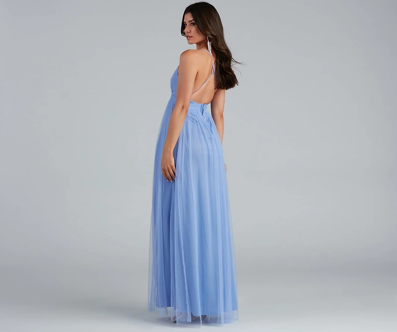 Shay A-Line Tulle Formal Dress