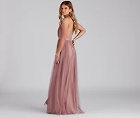 Shay A-Line Tulle Formal Dress