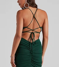 Kaiana Formal Crepe Mermaid Dress