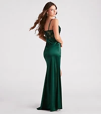 Mikayla Formal Lace Sequin Mermaid Dress