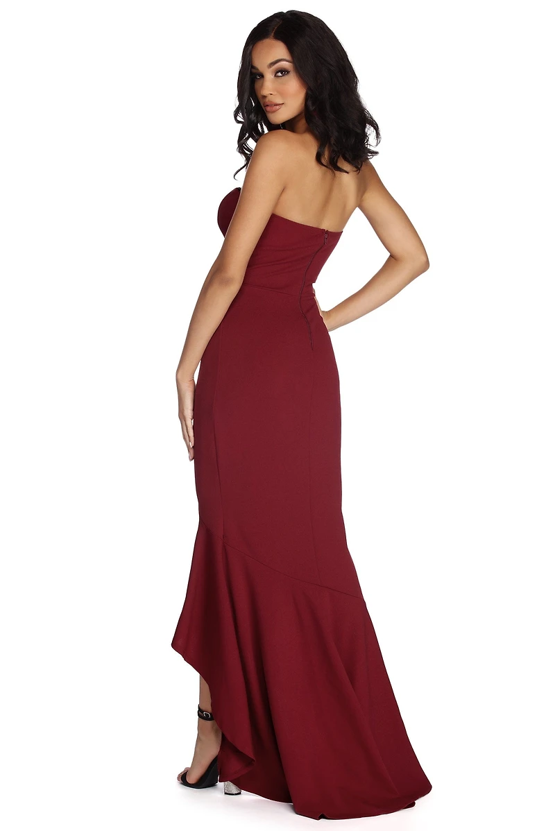 Hollie Strapless Mermaid Dress