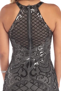 Sydney Sleeveless Sequin Mermaid Dress
