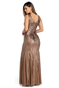 Remi Sleeveless Sequin Dress