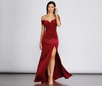 Shania Formal Velvet Sweetheart Dress