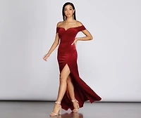 Shania Formal Velvet Sweetheart Dress