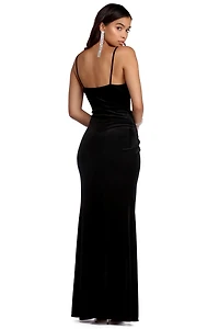 Jasmine Velvet Vixen Dress
