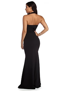 Lynda Formal Halter Dress