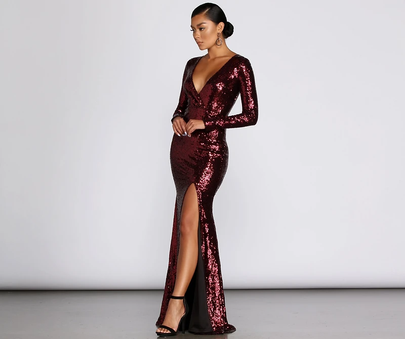 Braelynn Formal Sequin Mermaid Dress