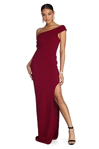 Althea Formal One Shoulder Dress