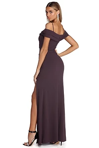 Aurora Formal High Slit Mermaid Dress