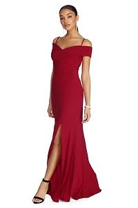 Leighanne Formal Off The Shoulder Dress