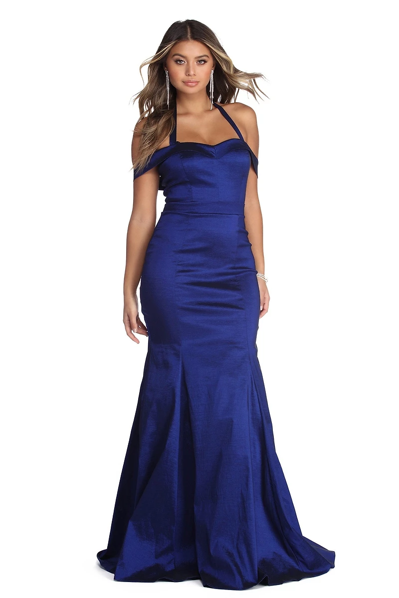 Leighton Formal Taffeta Mermaid Dress
