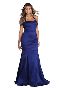 Leighton Formal Taffeta Mermaid Dress