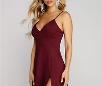 Avianna Formal High Slit Dress