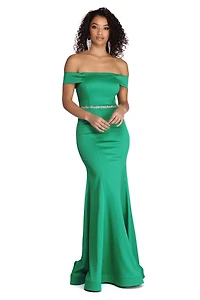 Monroe Formal Rhinestone Mermaid Dress