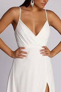 Melany Formal High Slit Dress
