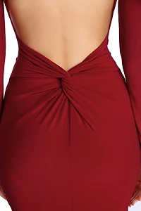 Samara Formal Open Back Dress