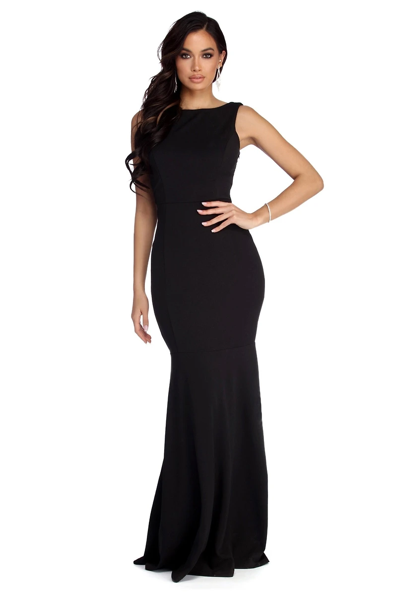Anna Formal Pearl Mermaid Dress