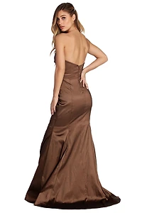 Brielle Formal Taffeta Sweetheart Dress