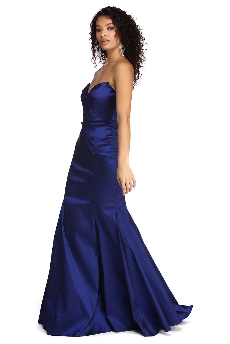 Brielle Formal Taffeta Sweetheart Dress