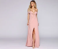 Allison Formal Off The Shoulder Dress