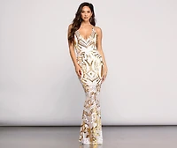 Yajaira Formal Sequin Gown