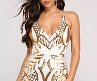 Yajaira Formal Sequin Gown