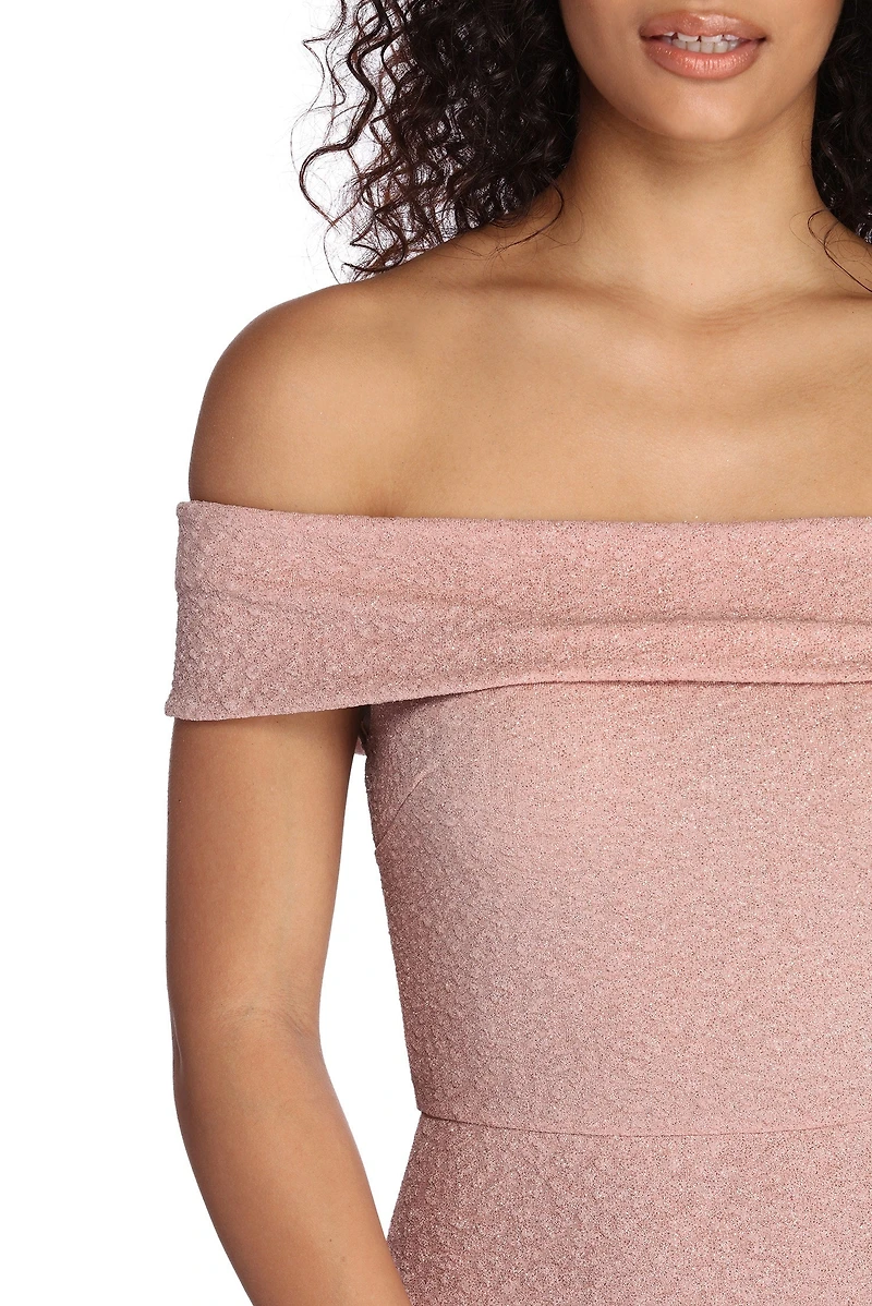 Brooklyn Formal Glitter Dress