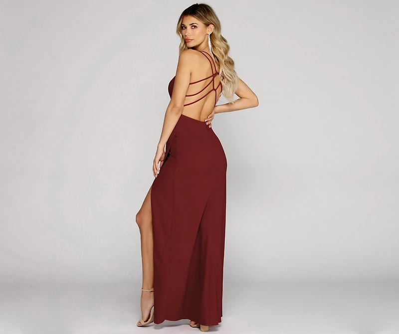 Seraphina Formal Caged Back Dress