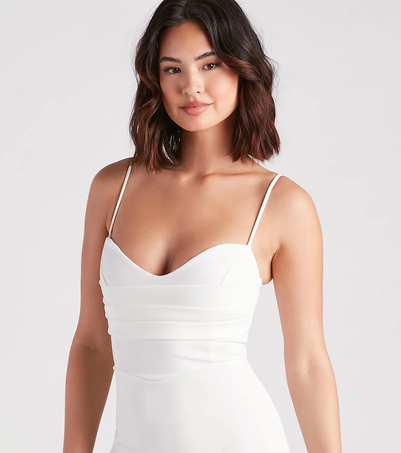 Cheryl High Slit Slim-Fit Formal Dress