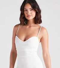 Cheryl High Slit Slim-Fit Formal Dress