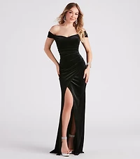 Georgina Formal Velvet Long Dress