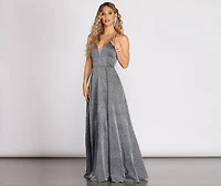 Catalyn Glitter Shine Ball Gown