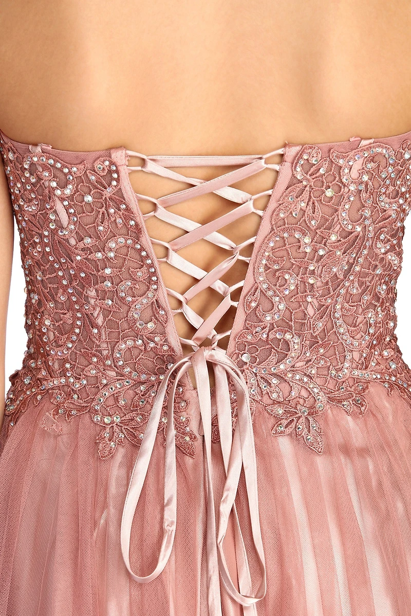 Rosalie Beautifully Beaded Gown