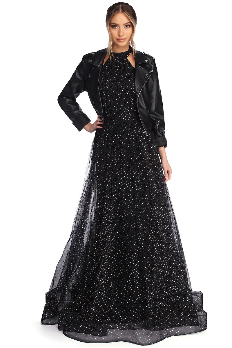 Jeanette Starry Night Ball Gown