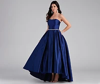 Anastasia Strapless A-Line Ball Gown