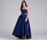 Anastasia Strapless A-Line Ball Gown