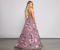 Joelle Lace And Floral Two-Piece Dress
