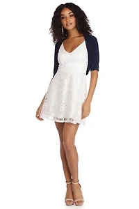 Sophisticated Beauty Formal Cover Up