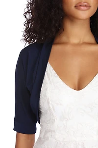 Sophisticated Beauty Formal Cover Up