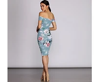 Floral Love Midi Dress