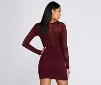 Love Lace Crochet Dress