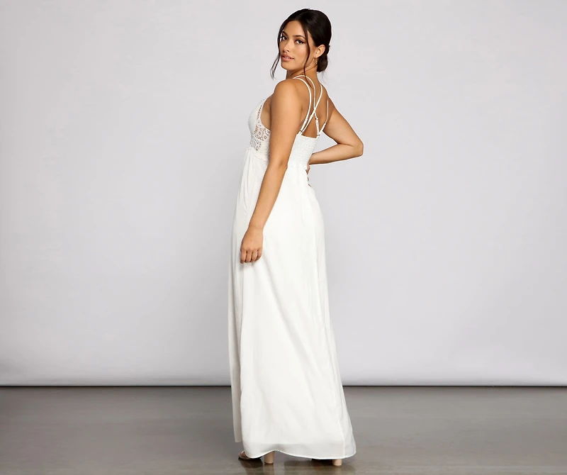Effortless Flowy Woven Maxi Dress